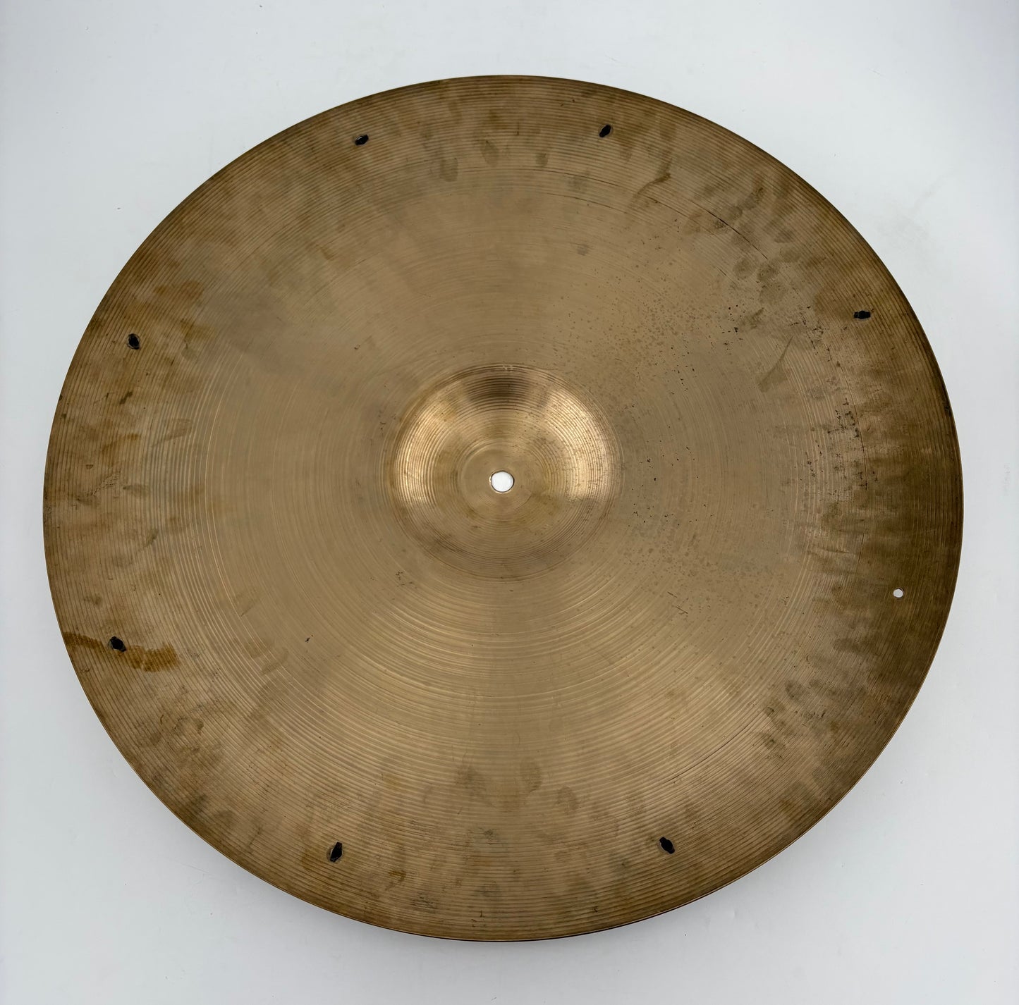 Vintage A. Zildjian Small Stamp 20" Ride With Sizzlers - 1872g