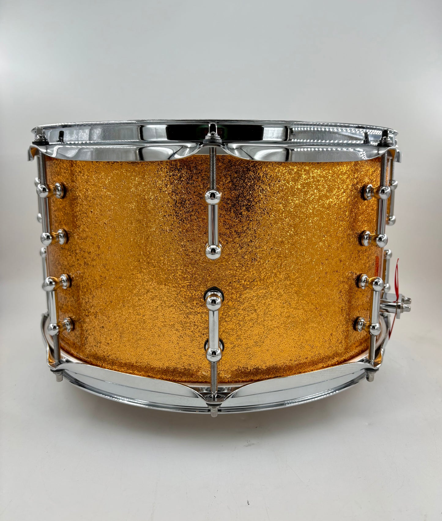 Montineri Custom 8”x14” Copper Sparkle Snare - preowned