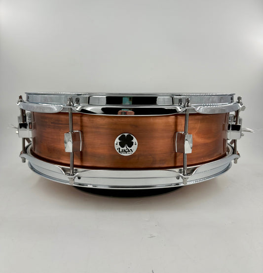 Lucky Drums Company 4.5”x15” Dark Brushed Copper Snare