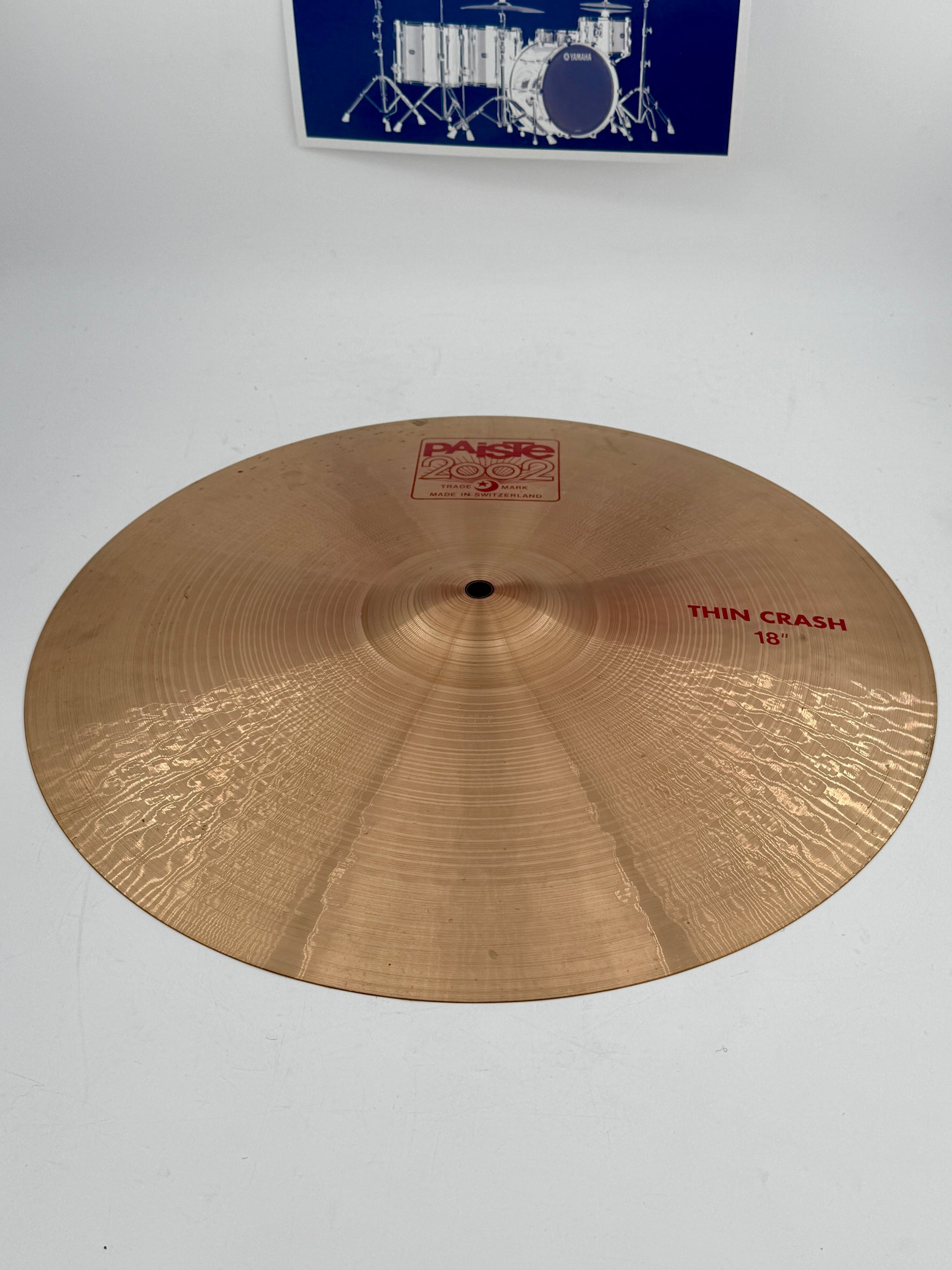 Paiste 2002 18” Thin Crash-Atlanta Drum Shop-Atlanta Drum Shop