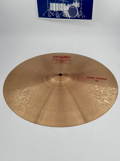 Paiste 2002 18” Thin Crash-Atlanta Drum Shop-Atlanta Drum Shop