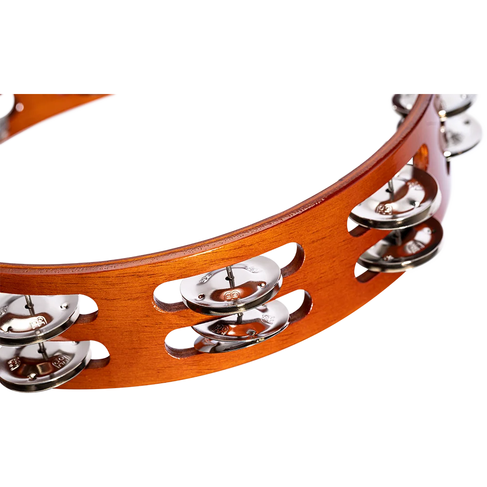 Meinl Percussion 10-inch Handheld Wood Tambourine - Antique Brown