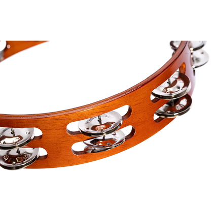 Meinl Percussion 10-inch Handheld Wood Tambourine - Antique Brown