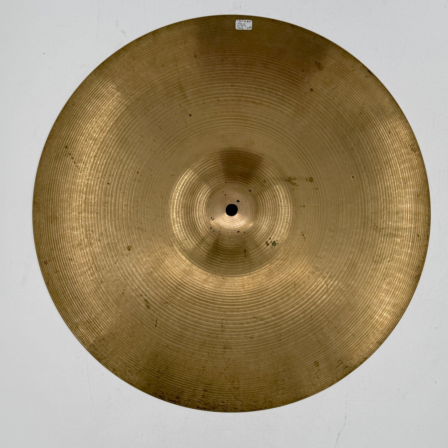 Vintage A Zildjian 18" Medium Thin Crash - 1502g