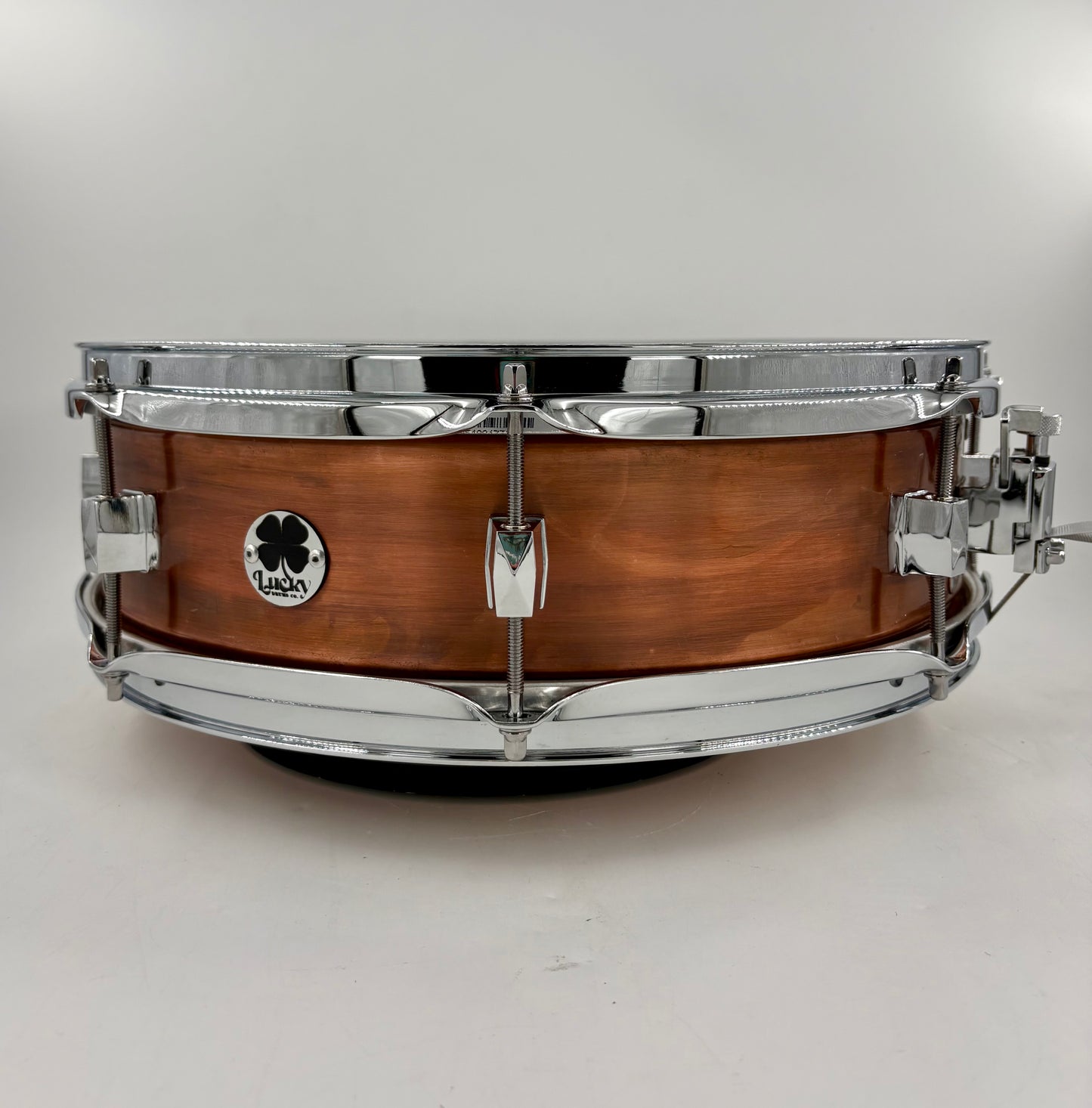 Lucky Drums Company 4.5”x15” Dark Brushed Copper Snare
