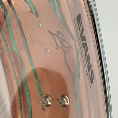 Lucky 14x5 Artistic Pre-Patina Snare-Lucky Drum Co-Atlanta Drum Shop