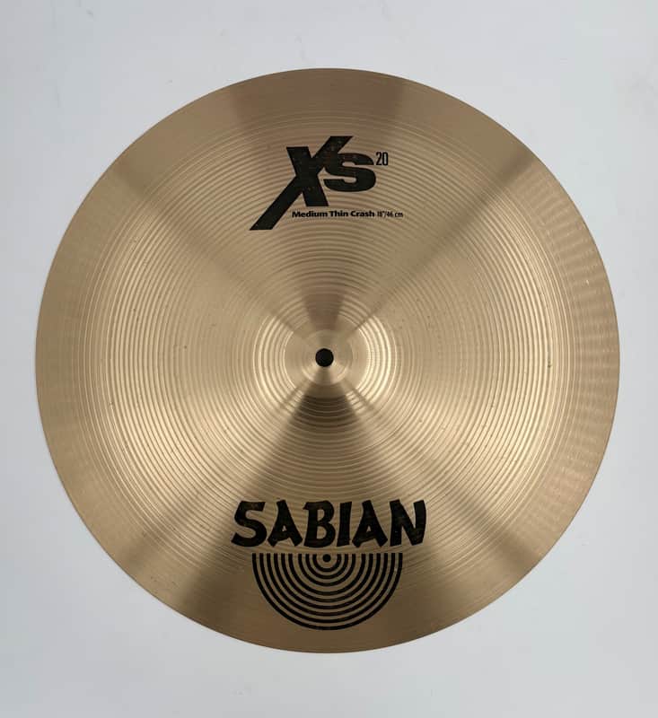 Sabian XS20 18" Medium Thin Crash - Used-Sabian-Atlanta Drum Shop