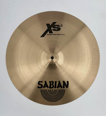 Sabian XS20 18" Medium Thin Crash - Used-Sabian-Atlanta Drum Shop