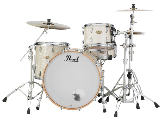 Pearl Session Studio Select 3-piece Shell Pack - 24" Bass Drum NICOTINE WHITE MARINE PEARL