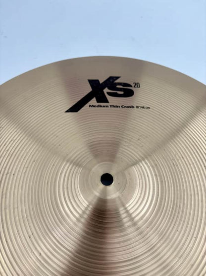 Sabian XS20 18" Medium Thin Crash - Used-Sabian-Atlanta Drum Shop