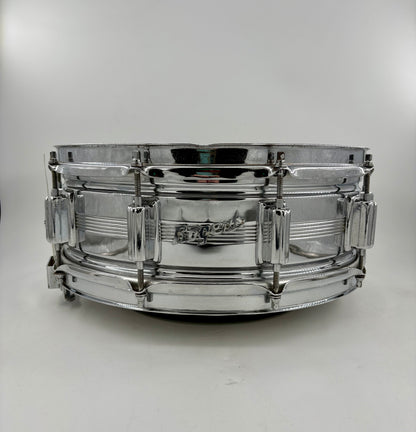 Vintage Rogers "5-Line" Dyna-Sonic 14" x 5" Chrome