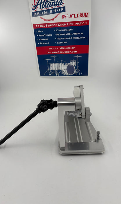 DW MFG Machined Direct Drive Double Bass Drum Pedal - Polished