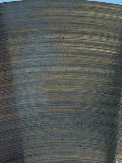 Zildjian Avedis 7” Small Stamp Splash Cymbal 85g (1957-59)