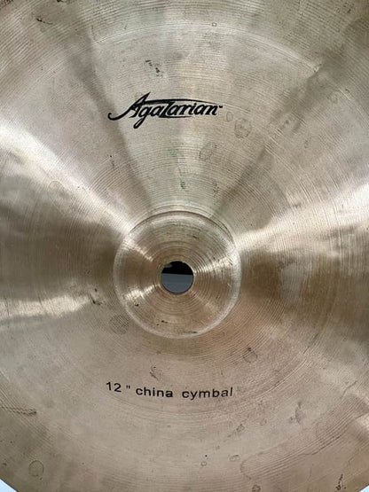 Agazarian 12" China Cymbal - Used-Atlanta Drum Shop-Atlanta Drum Shop