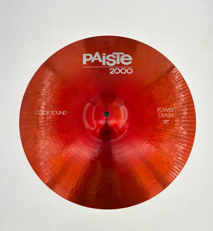 Paiste 2000 Color Sound 18" Power Crash (1,612g)-Paiste-Atlanta Drum Shop