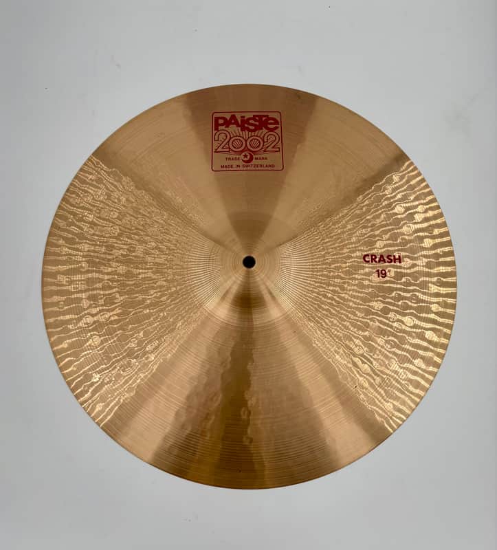 Paiste 2002 19" Crash (1,672g)-Paiste-Atlanta Drum Shop