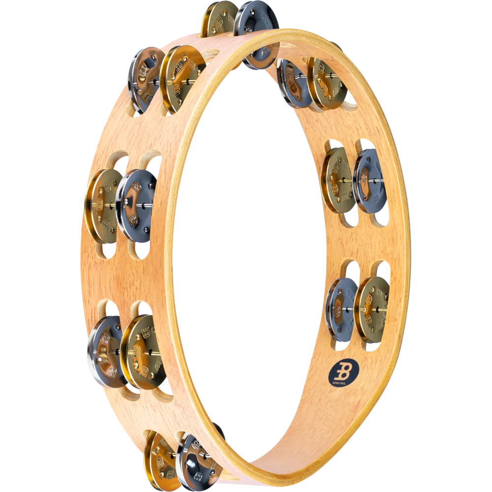 Meinl Percussion Recording-Combo Wood Tambourine - Double Row