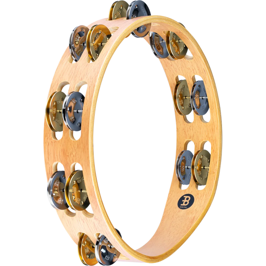 Meinl Percussion Recording-Combo Wood Tambourine - Double Row