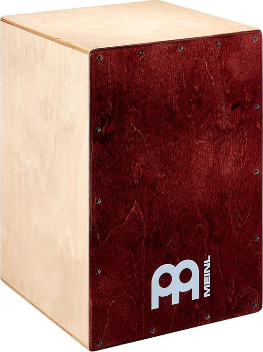 Meinl Percussion Cafe Cajon Natural/Wine Red