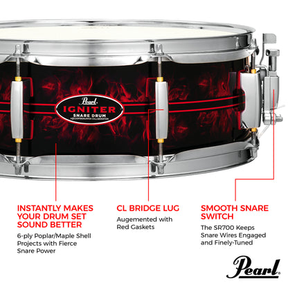 IGNITER 14"X5" SNARE DRUM