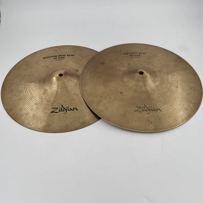 Zildjian 14" New Beat Hi-hats - 1066g/1460g