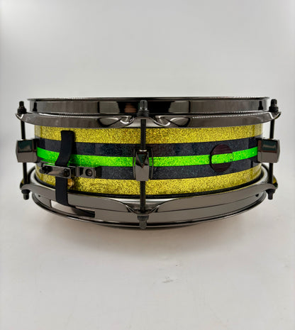 Montineri Custom 4”x12” Yikes Stripes Snare