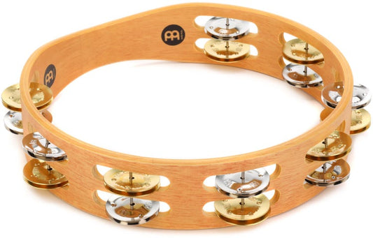 Meinl Percussion Recording-Combo Wood Tambourine - Double Row