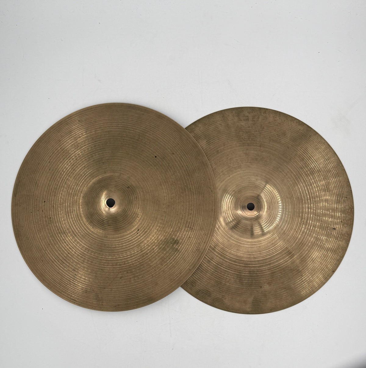 A. Zildjian Large Stamp Hi-hats 14”