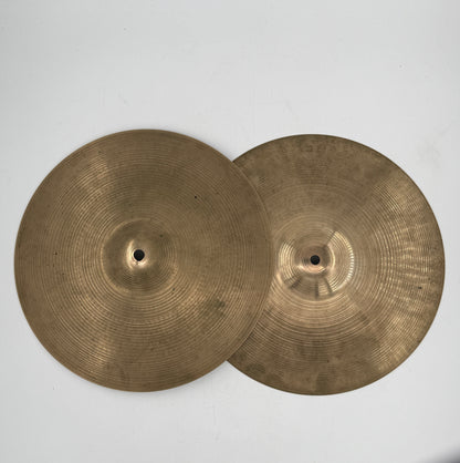 A. Zildjian Large Stamp Hi-hats 14”
