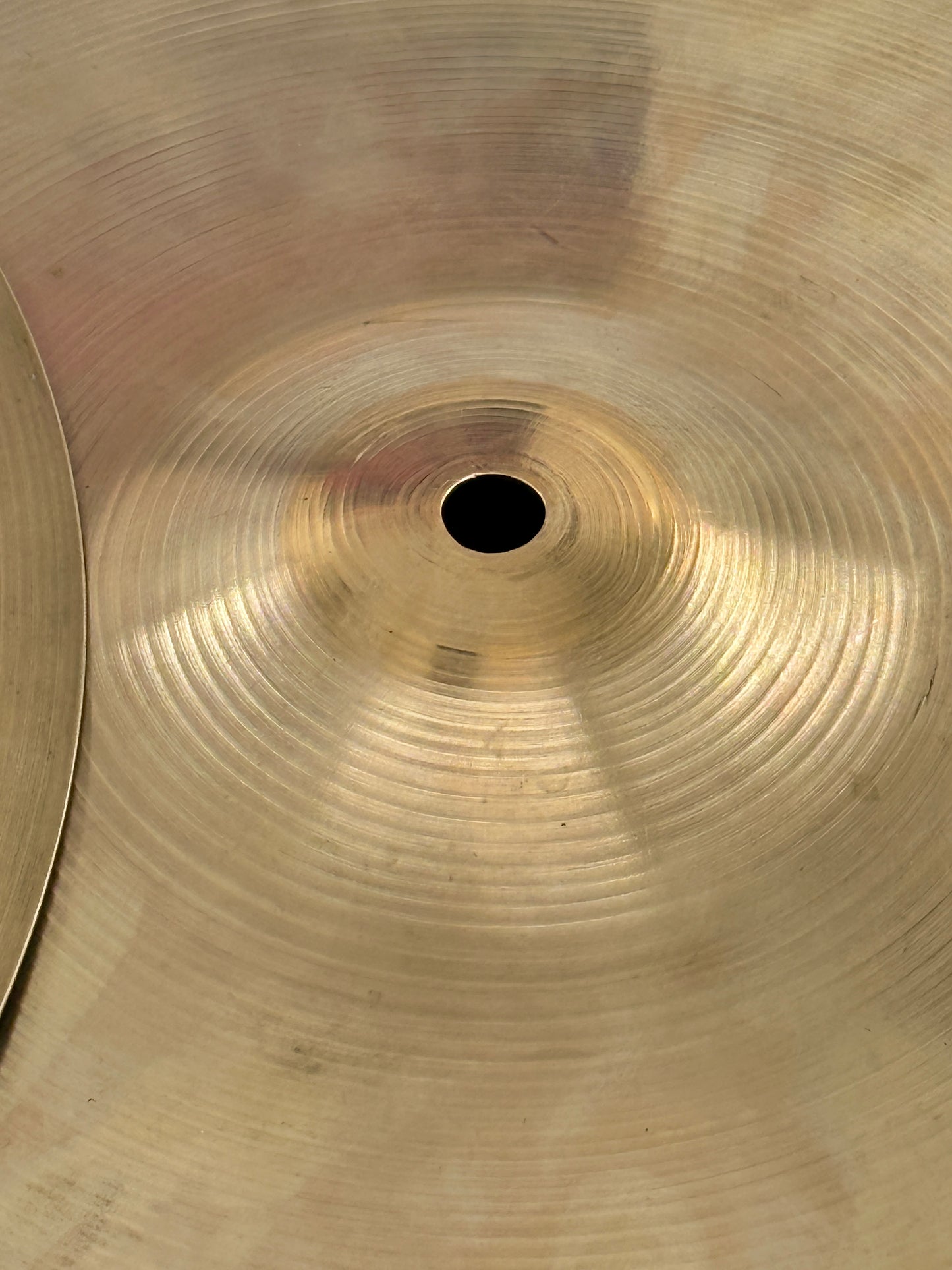 Vintage A. Zildjian 1960's Stamp 14" Hi-hats - 790g/1180g