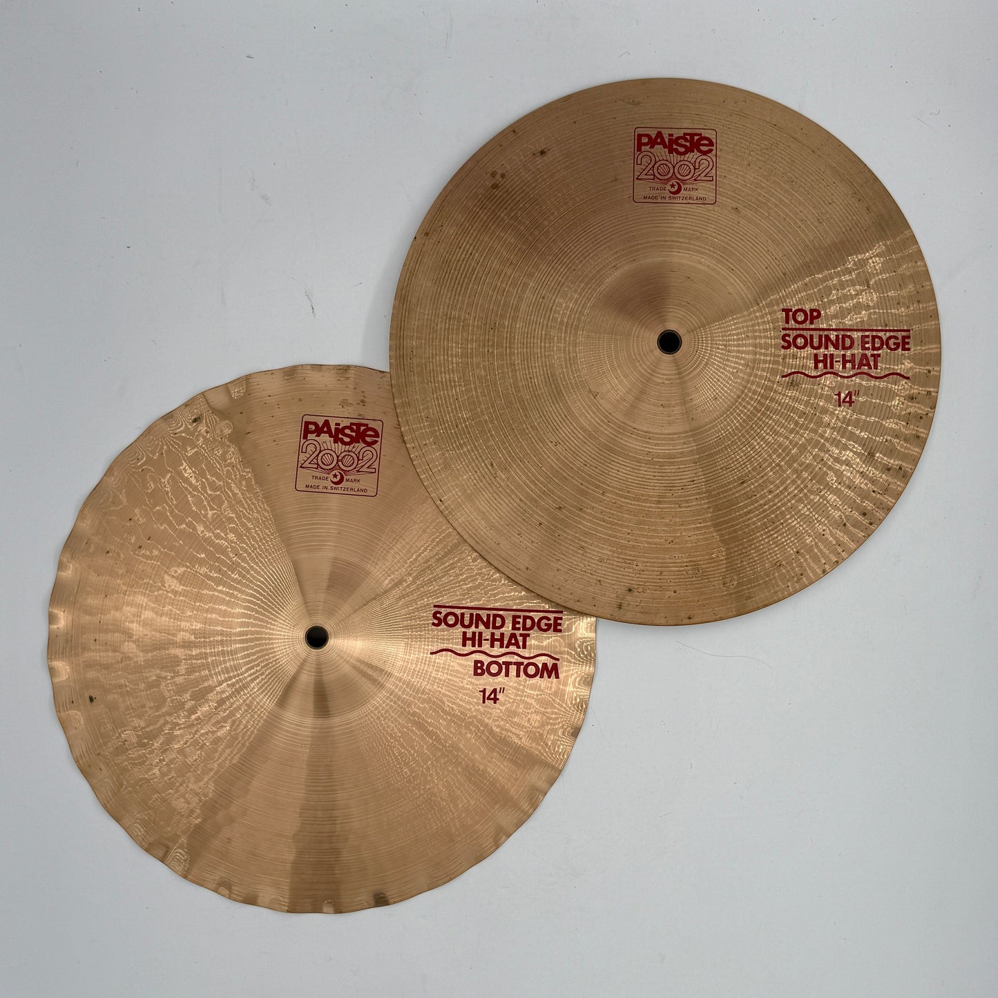 Paiste 2002 14” Sound Edge Hi-Hats-Atlanta Drum Shop-Atlanta Drum Shop