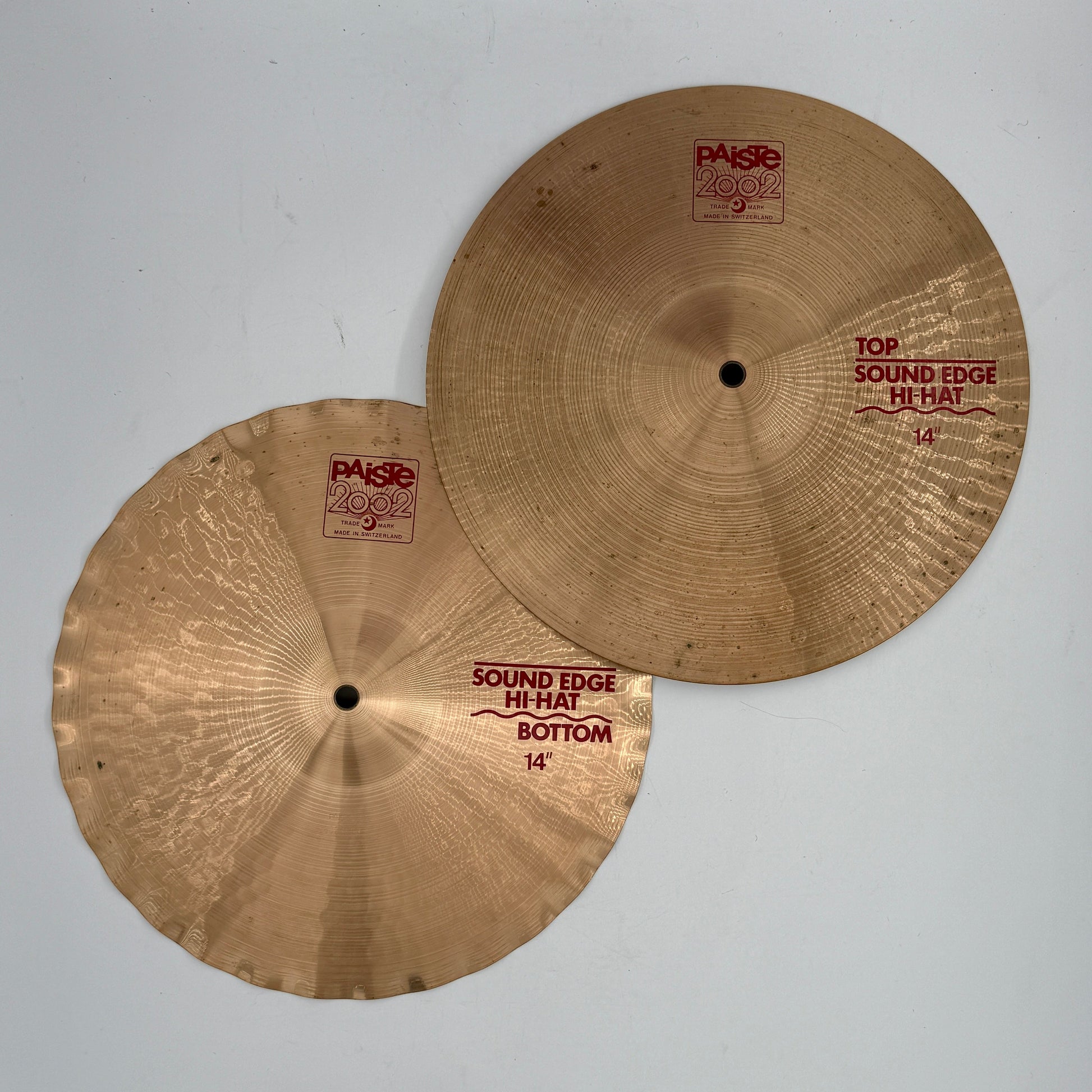 Paiste 2002 14” Sound Edge Hi-Hats-Atlanta Drum Shop-Atlanta Drum Shop