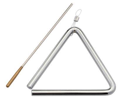 6" ELITE SERIES TRIANGLE, W/ BEATER & CASE