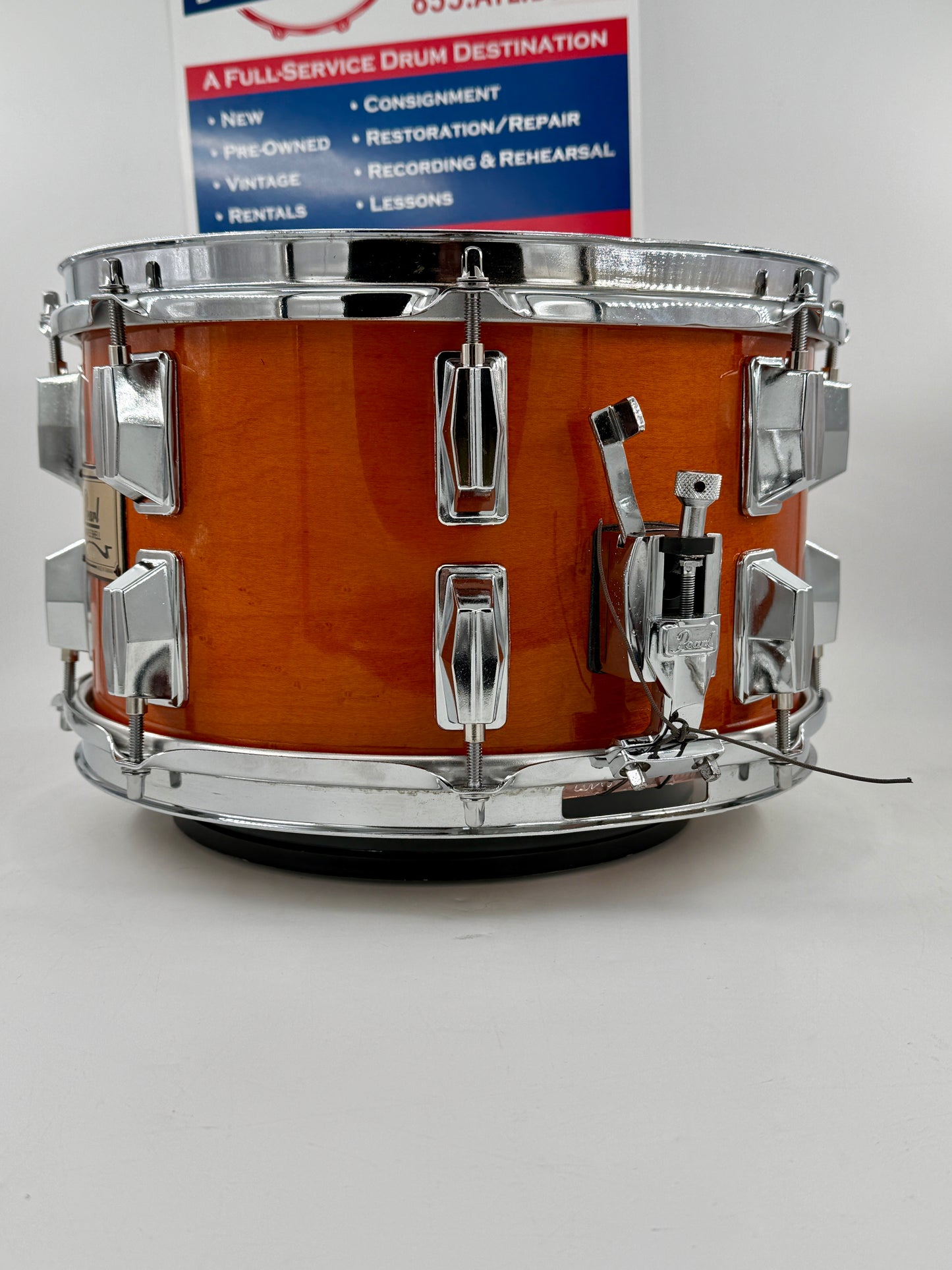Pearl 12” x 7” Maple Soprano Snare - Liquid Amber