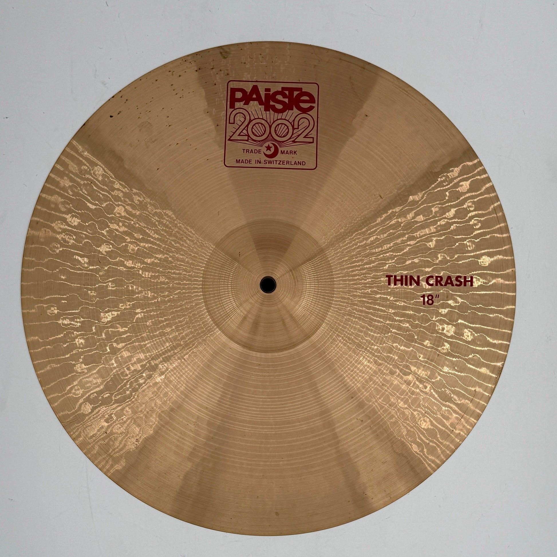 Paiste 2002 18” Thin Crash-Atlanta Drum Shop-Atlanta Drum Shop