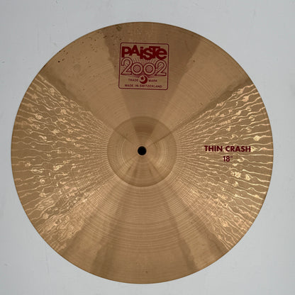 Paiste 2002 18” Thin Crash-Atlanta Drum Shop-Atlanta Drum Shop