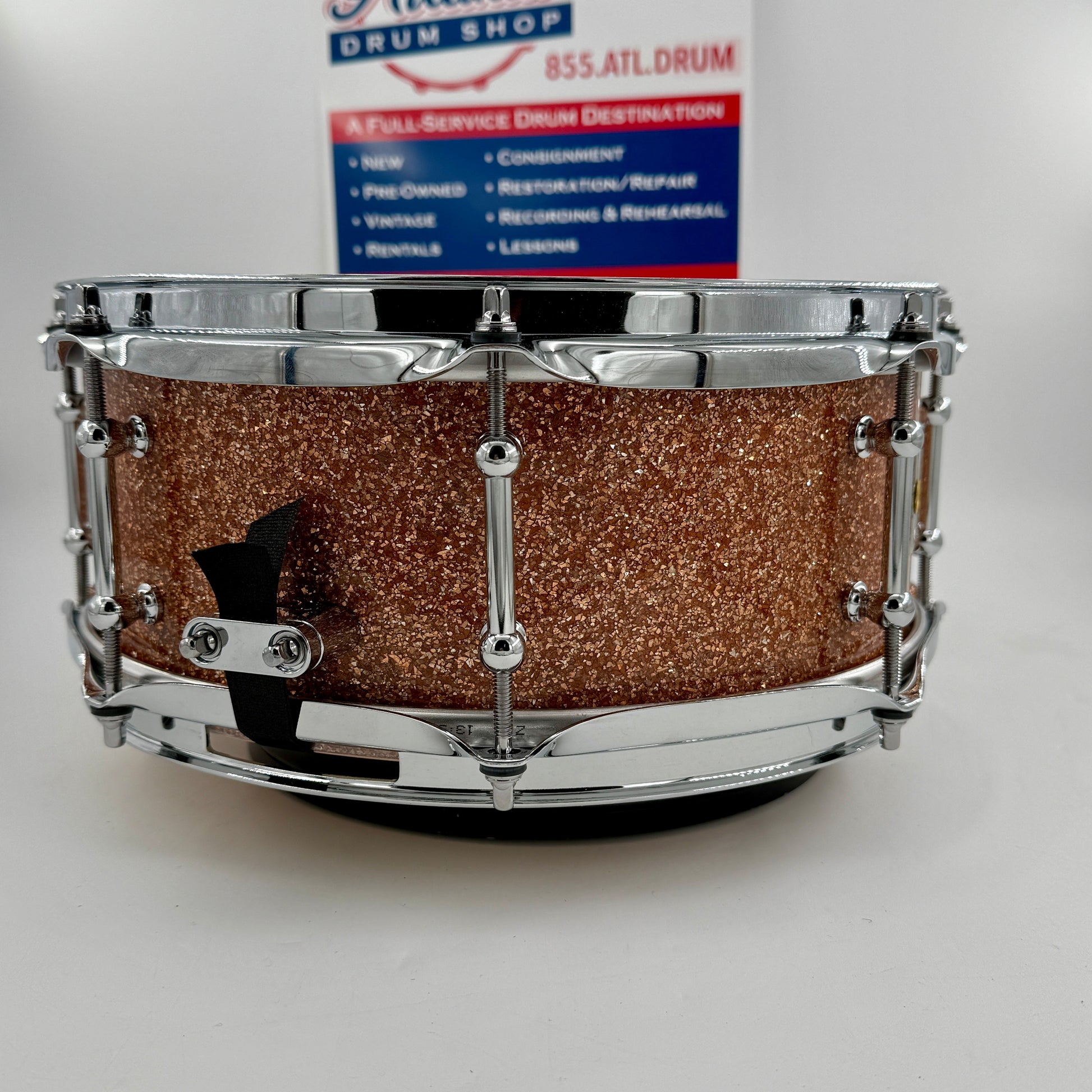 Montineri 12” x 5” Maple Snare 2025 - Champagne Sparkle-Montineri-Atlanta Drum Shop