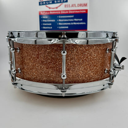 Montineri 12” x 5” Maple Snare 2025 - Champagne Sparkle-Montineri-Atlanta Drum Shop