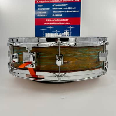 Lucky 14x5 Artistic Pre-Patina Snare-Lucky Drum Co-Atlanta Drum Shop