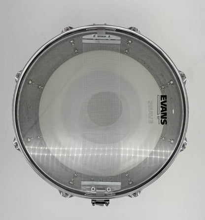 Lucky Drums Company 14"x 7" Galvanized Steel 8-Lug Snare-Lucky Drum Co-Atlanta Drum Shop