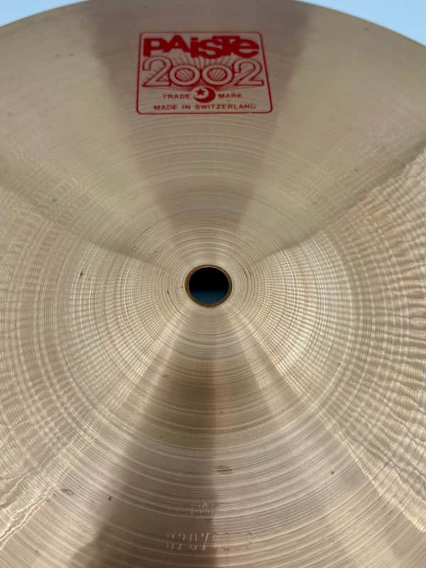 Paiste 2002 13" Crash (614g)-Paiste-Atlanta Drum Shop
