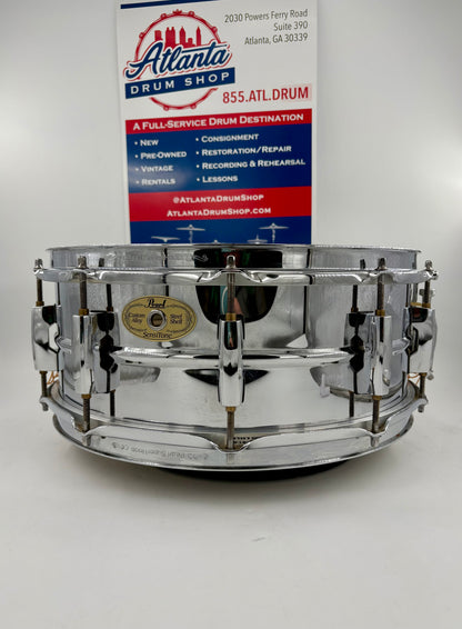 Pearl 14"x6" Custom Alloy Steel Shell Sensitone Snare