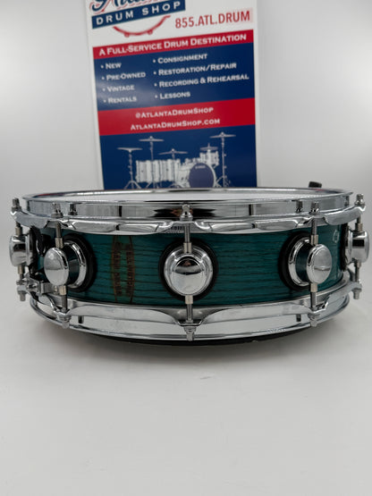 Wellingtone 14” x 4” “Lagoon Leibowitz” Red Oak Snare Drum