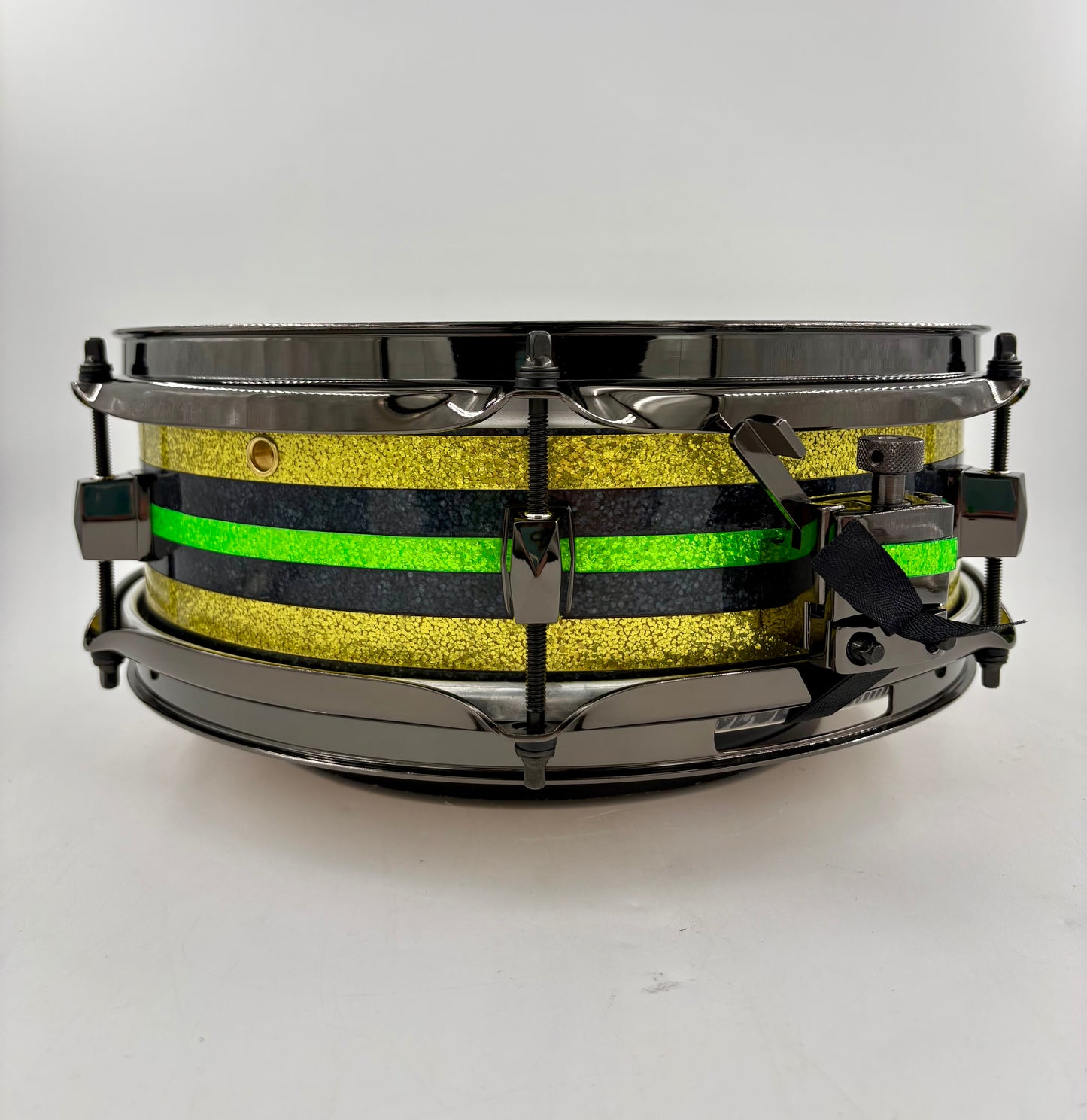 Montineri Custom 4”x12” Yikes Stripes Snare