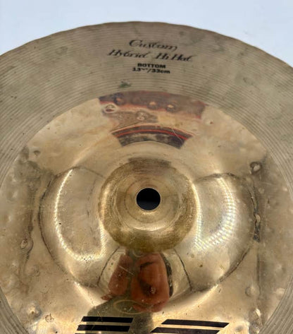 Zildjian 14" K Custom Hybrid Hi-Hat Bottom - Used-Zildjian-Atlanta Drum Shop