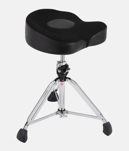 Gibraltar 9608MW2T 9000 Series 17" Airtech Mesh Saddle Drum Throne