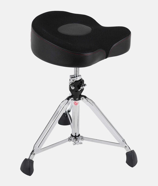 Gibraltar 9608MW2T 9000 Series 17" Airtech Mesh Saddle Drum Throne