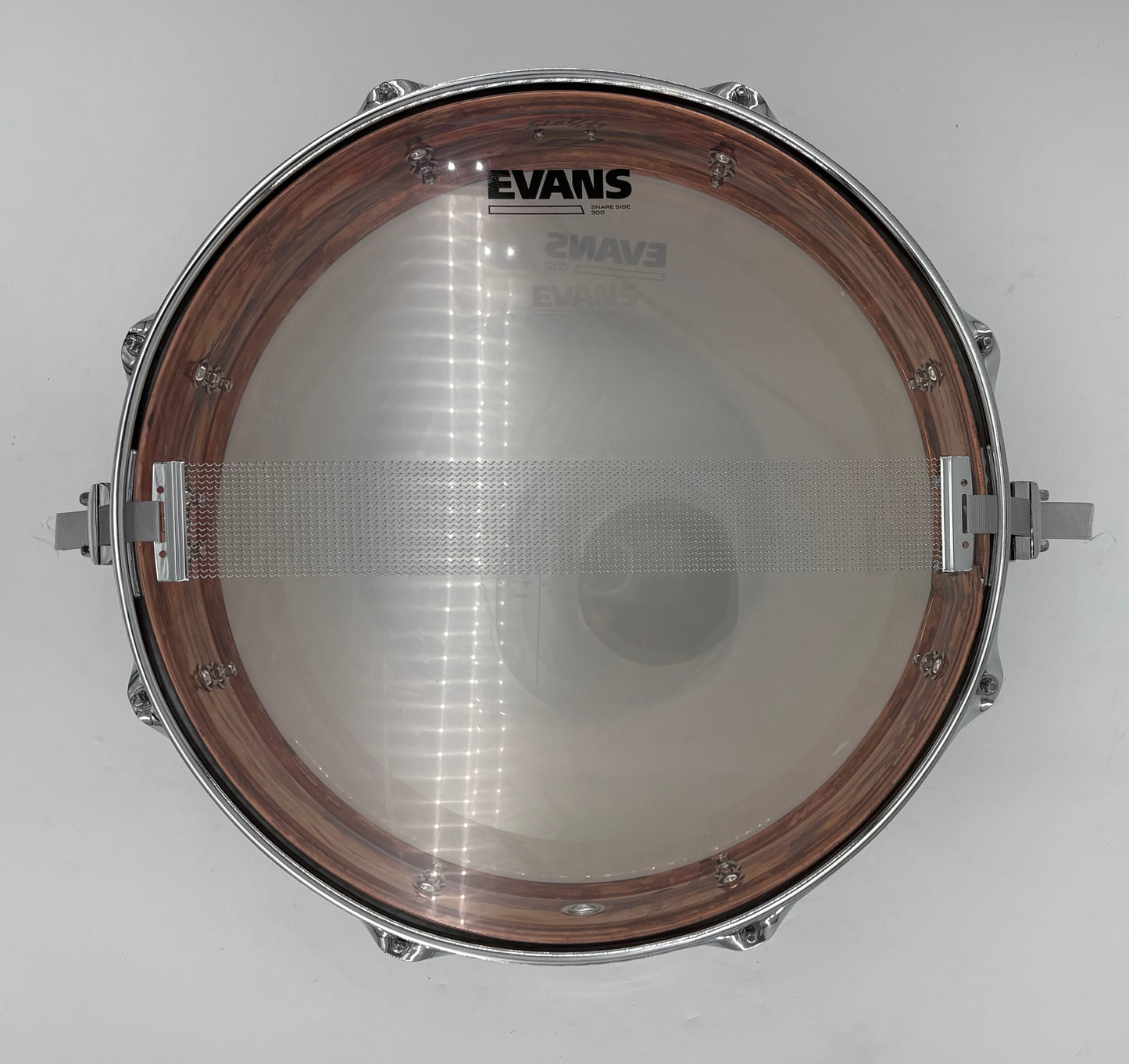 Lucky Drums Company 4.5”x15” Dark Brushed Copper Snare