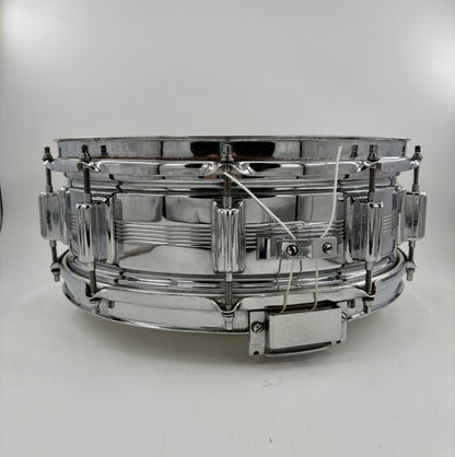 Vintage Rogers "5-Line" Dyna-Sonic 14" x 5" Chrome