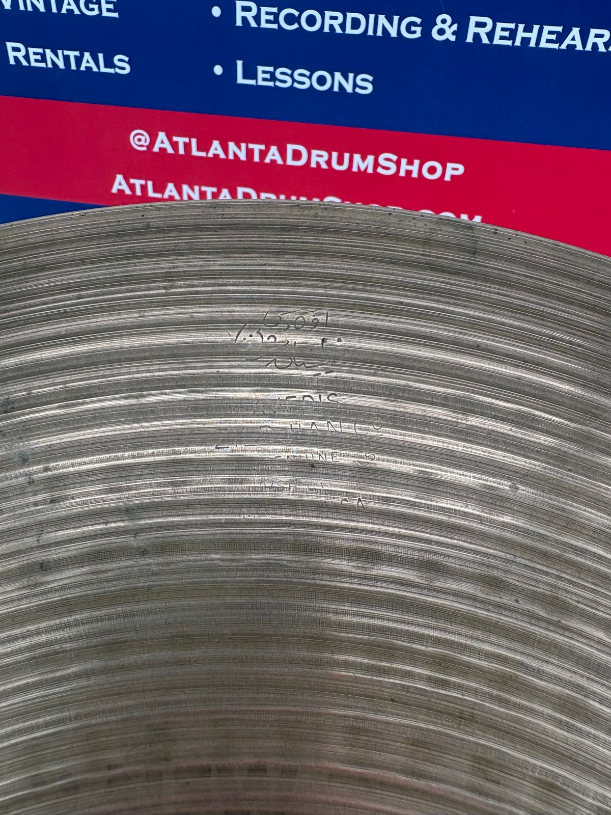 Avedis Zildjian 14" Mastersound Hi-Hats - Used-Zildjian-Atlanta Drum Shop